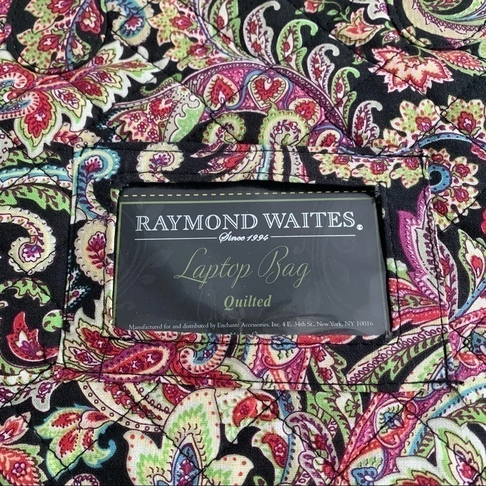 𝅺RAYMOND Waites Quilted Lap Top Bag